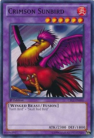 Crimson Sunbird (CBLZ-EN090) [Cosmo Blazer]