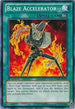 Blaze Accelerator (SDOK-EN025) [Structure Deck: Onslaught of the Fire Kings]