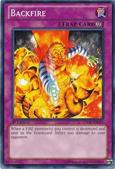 Backfire (SDOK-EN031) [Structure Deck: Onslaught of the Fire Kings]