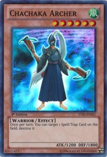 Chachaka Archer (ZTIN-EN021) [2013 Zexal Collection Tin]