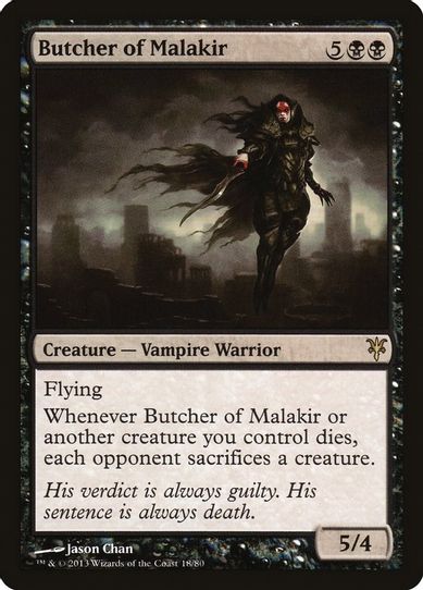 Butcher of Malakir (18) [Duel Decks: Sorin vs. Tibalt]