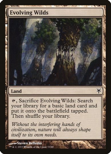 Evolving Wilds (33) [Duel Decks: Sorin vs. Tibalt]