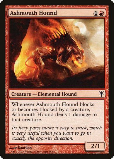 Ashmouth Hound (45) [Duel Decks: Sorin vs. Tibalt]