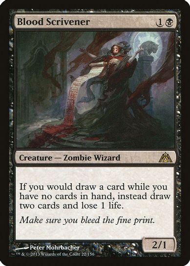 Blood Scrivener (22) [Dragon's Maze]