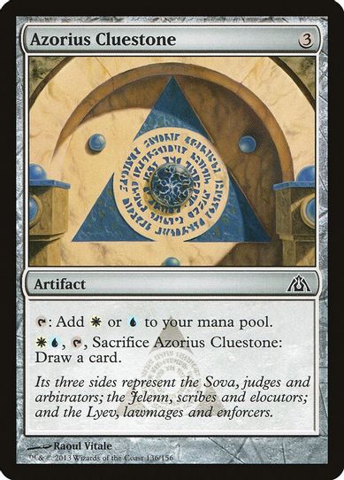 Azorius Cluestone (136) [Dragon's Maze]