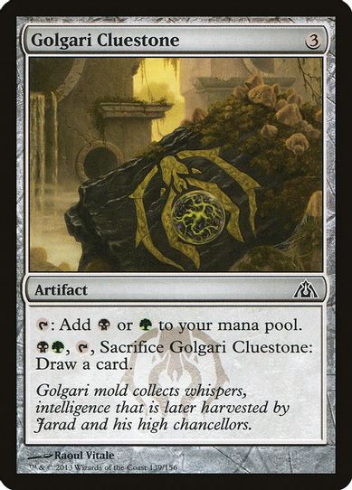 Golgari Cluestone (139) [Dragon's Maze]