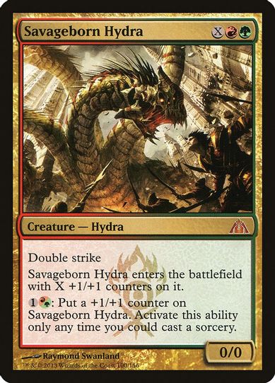 Savageborn Hydra (100) [Dragon's Maze]