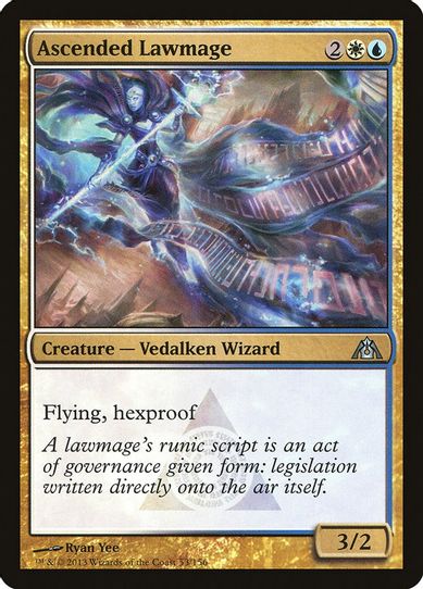Ascended Lawmage (53) [Dragon's Maze]