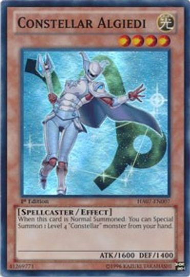 Constellar Algiedi (HA07-EN007) [Hidden Arsenal 7: Knight of Stars]