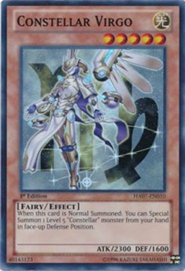 Constellar Virgo (HA07-EN010) [Hidden Arsenal 7: Knight of Stars]
