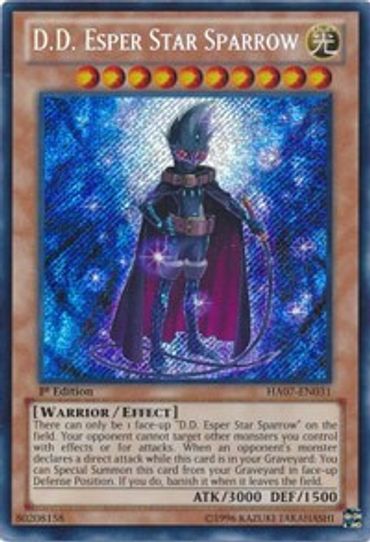 D.D. Esper Star Sparrow (HA07-EN031) [Hidden Arsenal 7: Knight of Stars]