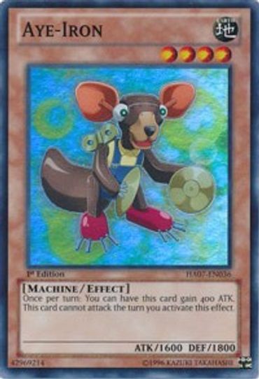 Aye-Iron (HA07-EN036) [Hidden Arsenal 7: Knight of Stars]