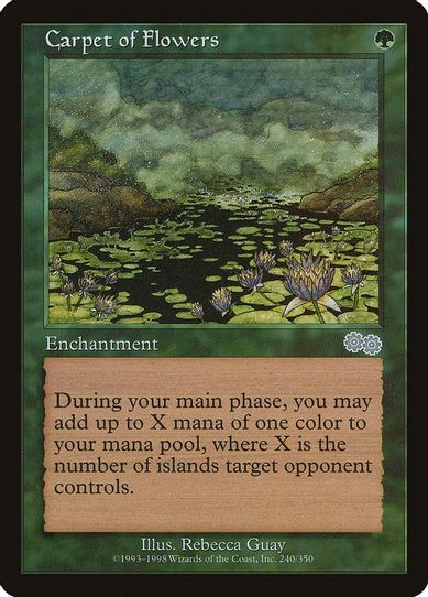 Carpet of Flowers (240) [Urza's Saga]
