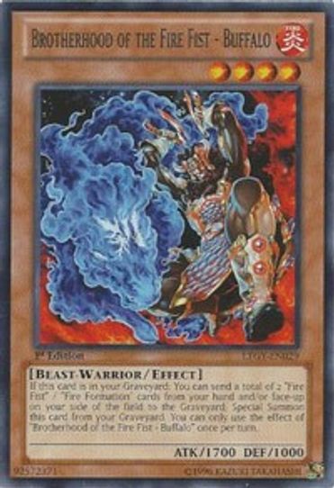 Brotherhood of the Fire Fist - Buffalo (LTGY-EN029) [Lord of the Tachyon Galaxy]