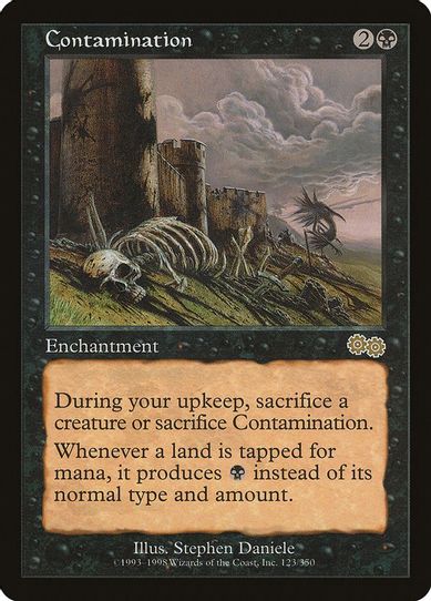 Contamination (123) [Urza's Saga]