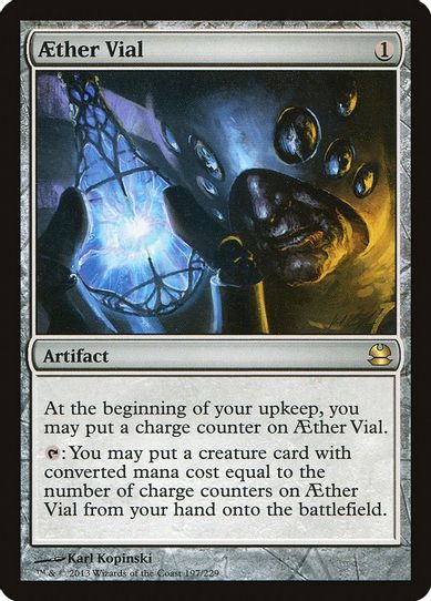 Aether Vial (197) [Modern Masters]