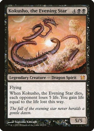 Kokusho, the Evening Star (89) [Modern Masters]