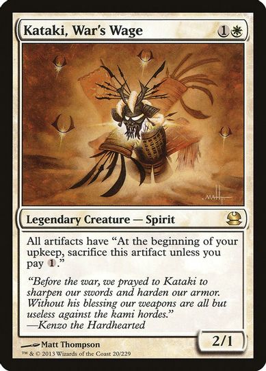 Kataki, War's Wage (20) [Modern Masters]
