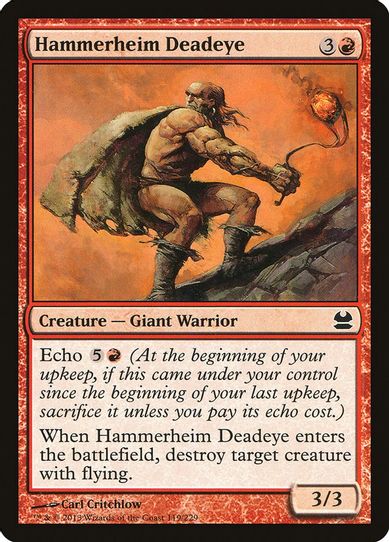 Hammerheim Deadeye (119) [Modern Masters]