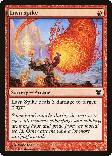 Lava Spike (121) [Modern Masters]