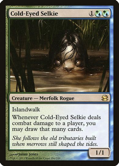 Cold-Eyed Selkie (186) [Modern Masters]