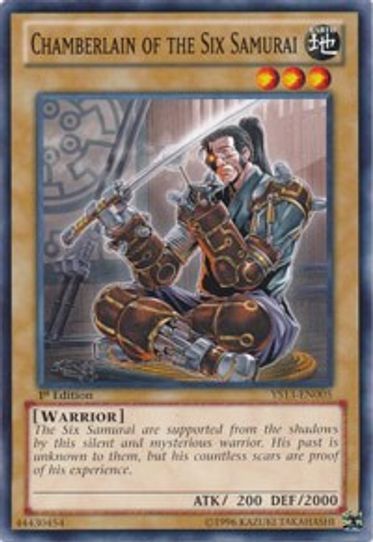 Chamberlain of the Six Samurai (YS13-EN005) [Super Starter: V for Victory]
