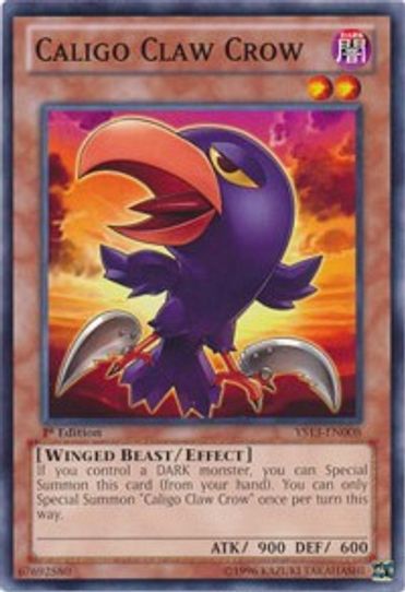 Caligo Claw Crow (YS13-EN008) [Super Starter: V for Victory]