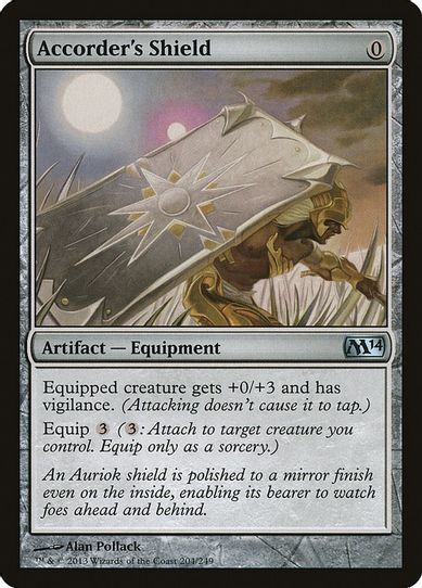 Accorder's Shield (204) [Magic 2014 (M14)]