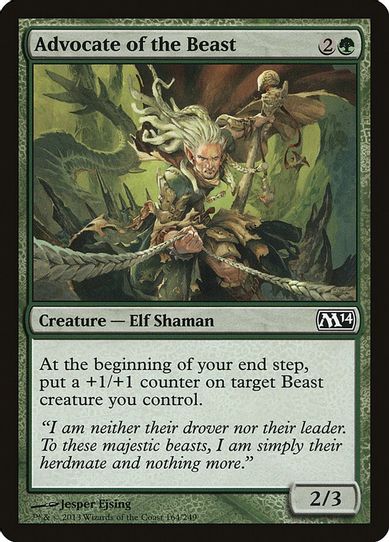 Advocate of the Beast (164) [Magic 2014 (M14)]