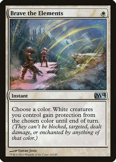 Brave the Elements (10) [Magic 2014 (M14)]