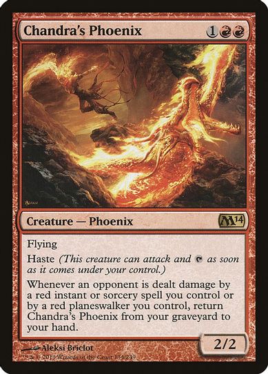 Chandra's Phoenix (134) [Magic 2014 (M14)]