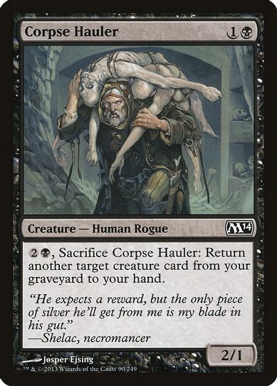Corpse Hauler (90) [Magic 2014 (M14)]