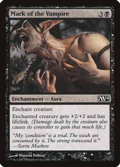 Mark of the Vampire (105) [Magic 2014 (M14)]