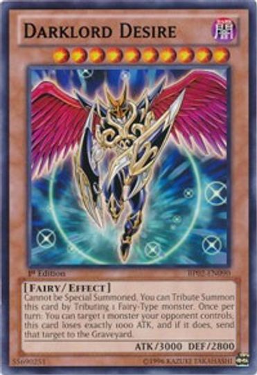 Darklord Desire (BP02-EN090) [Battle Pack 2: War of the Giants]