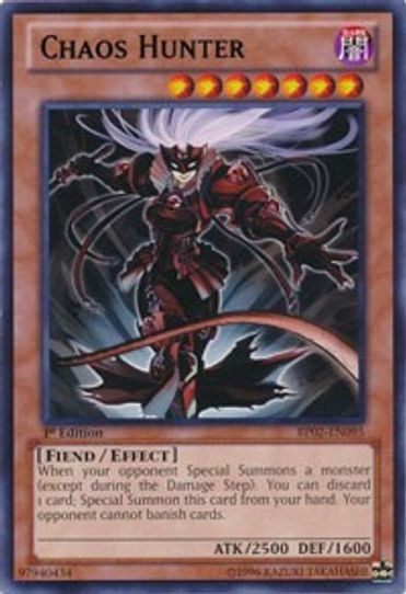 Chaos Hunter (BP02-EN095) [Battle Pack 2: War of the Giants]