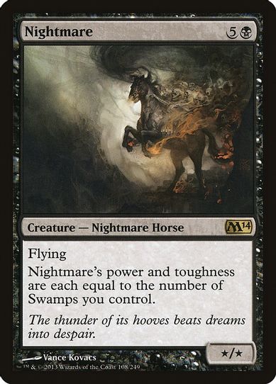 Nightmare (108) [Magic 2014 (M14)]
