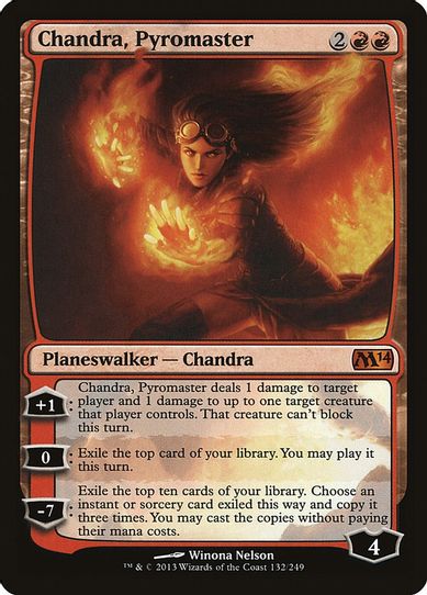 Chandra, Pyromaster (132) [Magic 2014 (M14)]