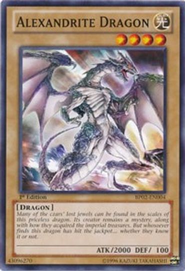 Alexandrite Dragon (BP02-EN004) [Battle Pack 2: War of the Giants]