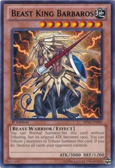 Beast King Barbaros (BP02-EN080) [Battle Pack 2: War of the Giants]
