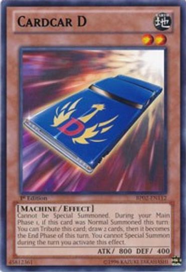 Cardcar D (BP02-EN112) [Battle Pack 2: War of the Giants]