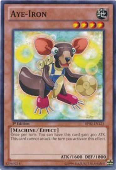 Aye-Iron (BP02-EN123) [Battle Pack 2: War of the Giants]