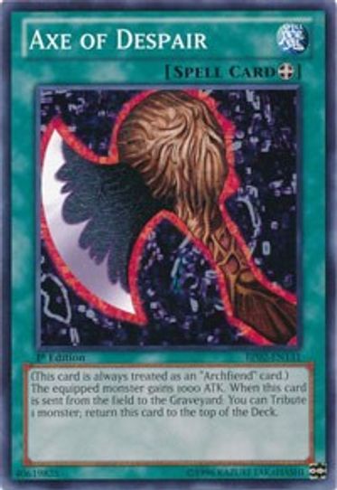 Axe of Despair (BP02-EN131) [Battle Pack 2: War of the Giants]