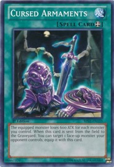 Cursed Armaments (BP02-EN159) [Battle Pack 2: War of the Giants]