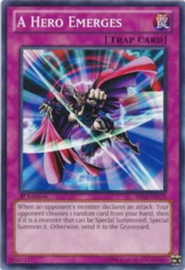 A Hero Emerges (BP02-EN179) [Battle Pack 2: War of the Giants]