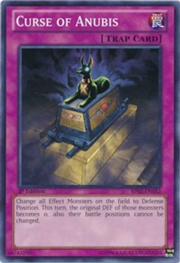 Curse of Anubis (BP02-EN182) [Battle Pack 2: War of the Giants]