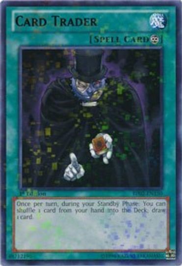 Card Trader (Mosaic Rare) (BP02-EN150) [Battle Pack 2: War of the Giants]