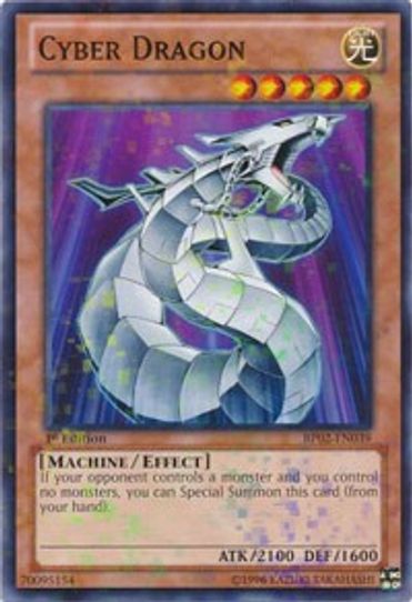 Cyber Dragon (Mosaic Rare) (BP02-EN039) [Battle Pack 2: War of the Giants]