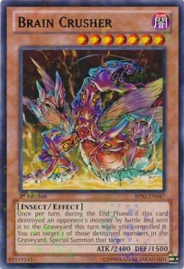 Brain Crusher (Mosaic Rare) (BP02-EN047) [Battle Pack 2: War of the Giants]