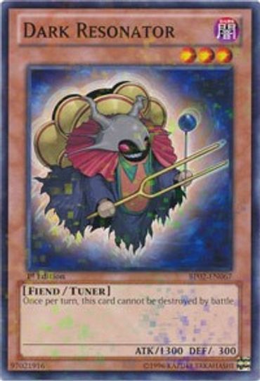 Dark Resonator (Mosaic Rare) (BP02-EN067) [Battle Pack 2: War of the Giants]