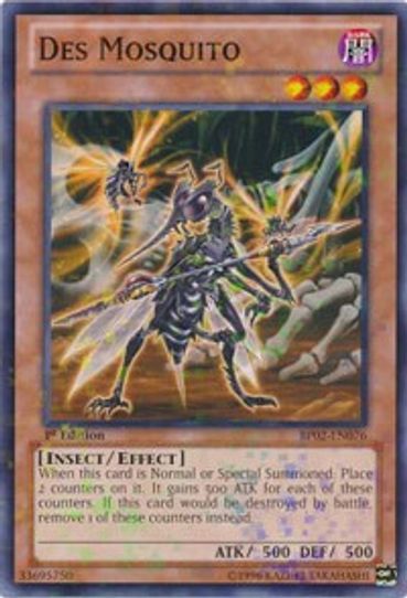 Des Mosquito (Mosaic Rare) (BP02-EN076) [Battle Pack 2: War of the Giants]